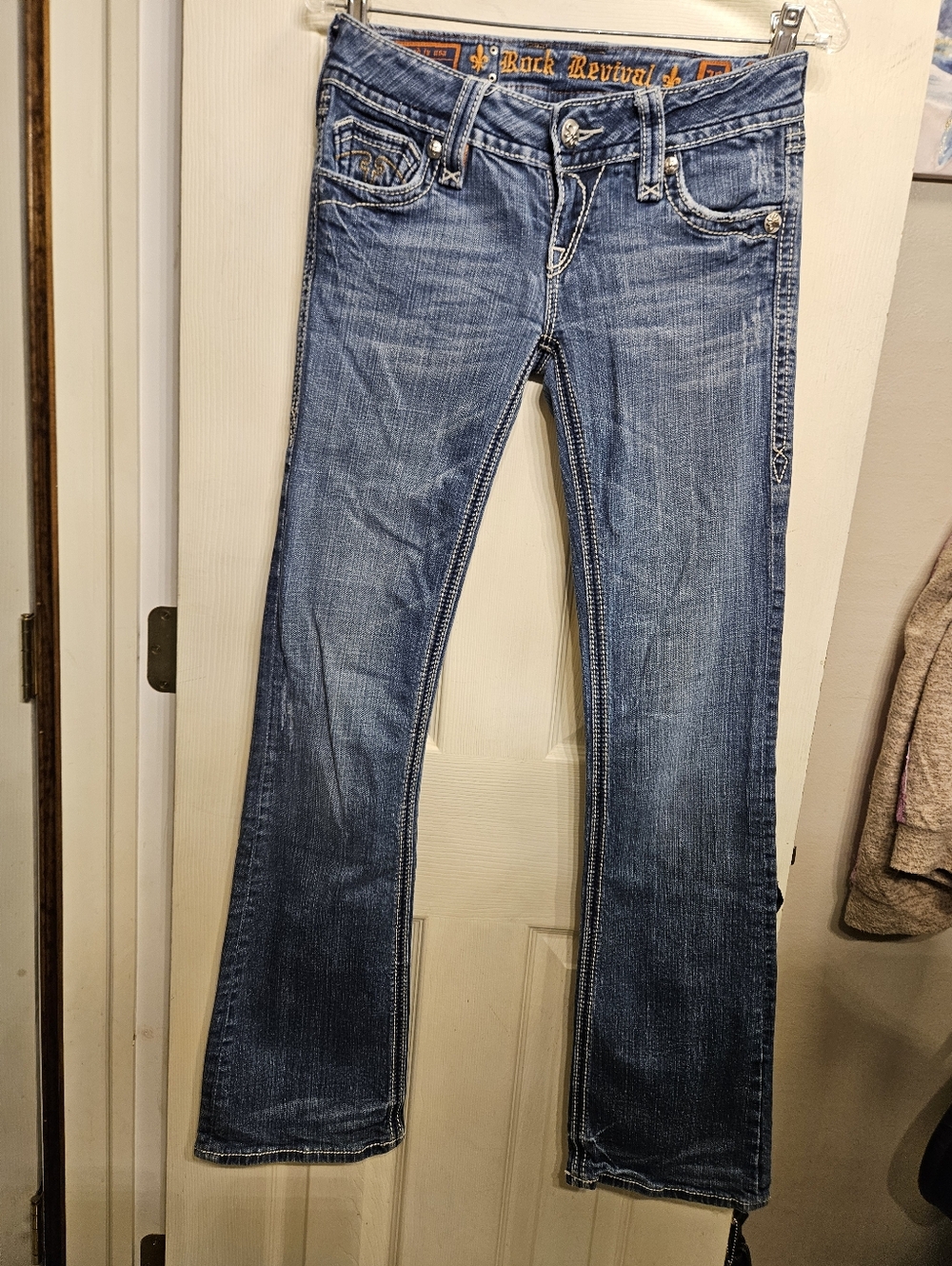 Rock revival Debbie boot cut jeans womens size 26